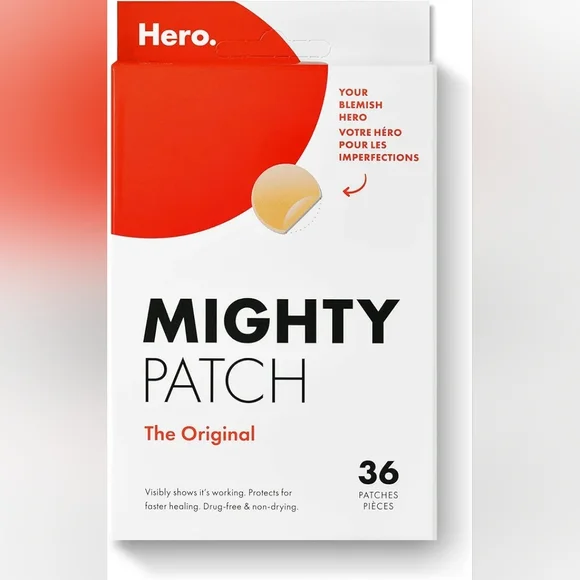 Mighty Patch Original from Hero Cosmetics - Hydrocolloid Spot Stickers 36 pcs - Picture 1 of 6
